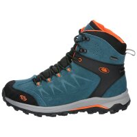 Brütting Outdoorstiefel Mount Chester High - petrol/orange