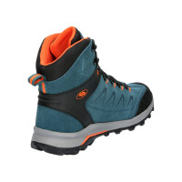 Brütting Outdoorstiefel Mount Chester High - petrol/orange